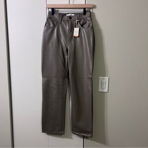Abercrombie & Fitch Mocha Ultra High Rise Pants